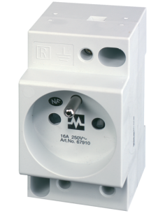 Gniazdo zasilania MSVD UTE z LED 67911 | Elektronika | Eshop Dopak | Wszystko dla Przemysłu