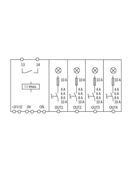 Moduł MICO 4.10, 4-kanałowy 9000-41034-0401000 | Elektronika | Eshop Dopak | Wszystko dla Przemysłu