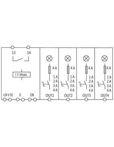 Moduł MICO 4.4, 4-kanałowy 9000-41034-0100400 | Elektronika | Eshop Dopak | Wszystko dla Przemysłu