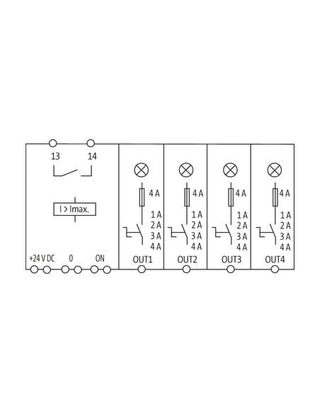 Moduł MICO 4.4, 4-kanałowy 9000-41034-0100400 | Elektronika | Eshop Dopak | Wszystko dla Przemysłu