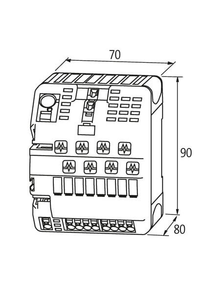 Moduł MICO Basic 8.4, 8-kanałowy 9000-41068-0400000 | Elektronika | Eshop Dopak | Wszystko dla Przemysłu