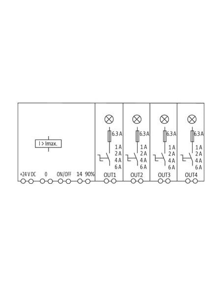 Moduł MICO  4.6, 4-kanałowy 9000-41084-0100600 | Elektronika | Eshop Dopak | Wszystko dla Przemysłu