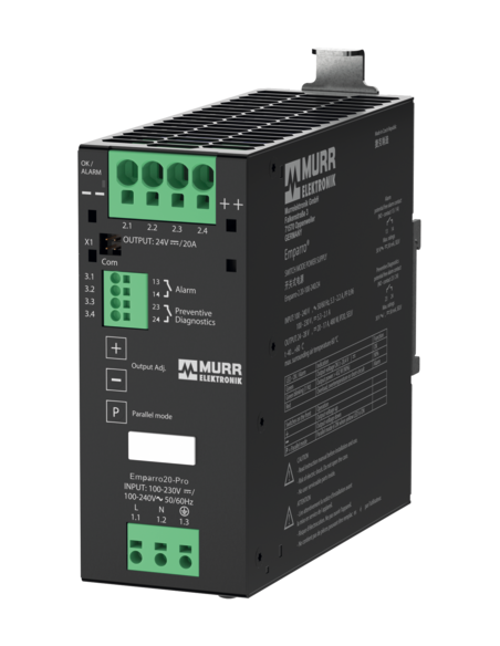 Zasilacz impulsowy Emparro Pro 1-fazowy 9000-16112-1422111 | Elektronika | Eshop Dopak | Wszystko dla Przemysłu
