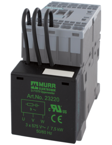 Tłumik przepięć do silnika, odpowiednio do stycznika Siemens S00 23220 | Elektronika | Eshop Dopak | Wszystko dla Przemysłu