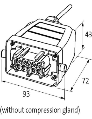 Tłumik wtykowy do silnika 236148 | Elektronika | Eshop Dopak | Wszystko dla Przemysłu
