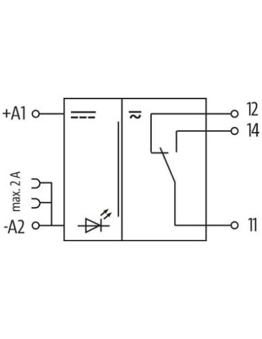Przekaźnik MIRO 6.2, WE:24VDC - WY:250VAC/DC/6A 6652000 | Elektronika | Eshop Dopak | Wszystko dla Przemysłu