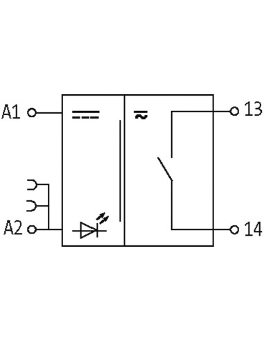 Moduł przekaźnika RMM 11/24, WE:24VAC/DC - WY:250VAC/DC/5A 51851 | Elektronika | Eshop Dopak | Wszystko dla Przemysłu