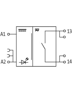 Moduł przekaźnika RMMDA 11/24DC WE:24VDC - WY:250VAC/DC/8A 51100 | Elektronika | Eshop Dopak | Wszystko dla Przemysłu 2