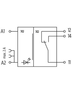 Przekaźnik MIRO 6.2 24VDC-1U WE:24VAC/DC - WY:250VAC/DC/6A 6652001 | Elektronika | Eshop Dopak | Wszystko dla Przemysłu 2