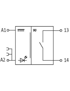 Przekaźnik MIRO 6.2 24VDC-1S WE:24VDC - WY:250VAC/DC/6A 6652002 | Elektronika | Eshop Dopak | Wszystko dla Przemysłu 2