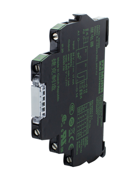 Przekaźnik MIRO 6.2 WE:24VAC/DC - WY:250VAC/DC/6A 52003 | Elektronika | Eshop Dopak | Wszystko dla Przemysłu