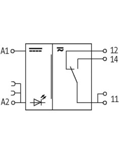 Moduł przekaźnika RMMDUE 11/24, WE:24VDC - WY:250VAC/DC/6A 51130 | Elektronika | Eshop Dopak | Wszystko dla Przemysłu 2