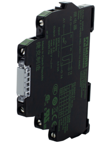 Przekaźnik MIRO 6.2 WE:230VAC/DC - WY:250VAC/DC/6A 52040 | Elektronika | Eshop Dopak | Wszystko dla Przemysłu