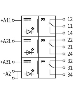 Moduł RM-31/24, WE:24VDC - WY:250VAC/DC/5A 51403 | Elektronika | Eshop Dopak | Wszystko dla Przemysłu 2