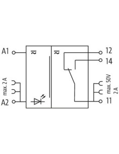 Przekaźnik MIRO 6.2 24V-1U WE:24VAC/DC - WY:250VAC/DC/6A 6652003 | Elektronika | Eshop Dopak | Wszystko dla Przemysłu 2