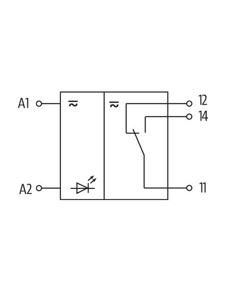 Przekaźnik MIRO 6.2 WE: 110VAC/DC - WY:250VAC/DC/6A 52030 | Elektronika | Eshop Dopak | Wszystko dla Przemysłu