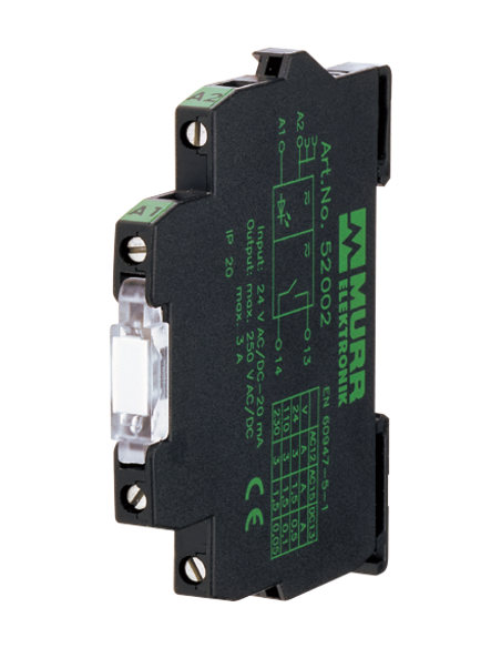Przekaźnik MIRO 6.2, WE:24VDC - WY:250VAC/DC/6A 52004 | Elektronika | Eshop Dopak | Wszystko dla Przemysłu