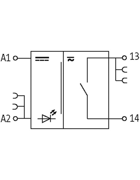Przekaźnik MIRO 6.2, WE:24VDC - WY:250VAC/DC/6A 52004 | Elektronika | Eshop Dopak | Wszystko dla Przemysłu