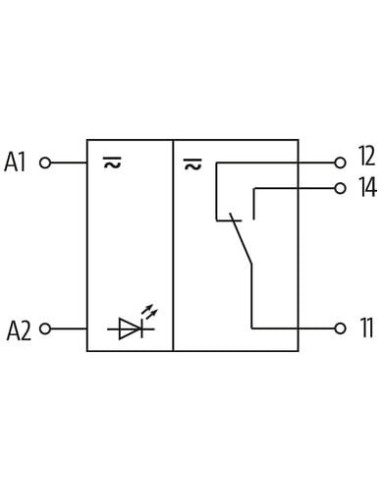 Przekaźnik MIRO 6.2 230V-1W-FK WE:230VAC/DC - WY:250VAC/DC/6A 6652040 | Elektronika | Eshop Dopak | Wszystko dla Przemysłu