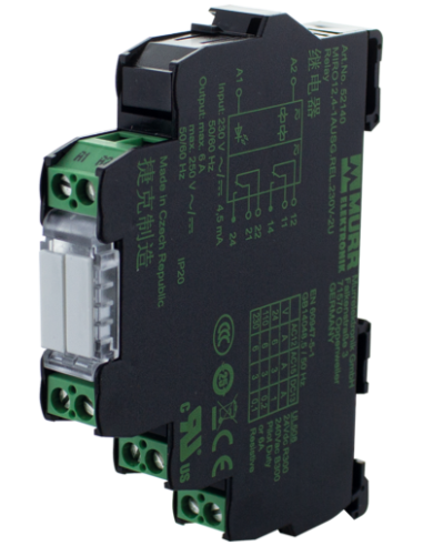 Przekaźnik MIRO 12.4 WE:230VAC/DC - WY:250VAC/DC/6A 52140 | Elektronika | Eshop Dopak | Wszystko dla Przemysłu