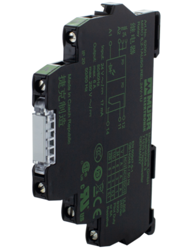 Przekaźnik MIRO 6.2 WE:24VAC/DC - WY:250VAC/DC/6A 52001 | Elektronika | Eshop Dopak | Wszystko dla Przemysłu