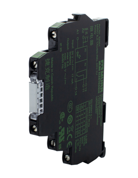 Przekaźnik MIRO 6.2 WE:24VAC/DC - WY:250VAC/DC/6A 52001 | Elektronika | Eshop Dopak | Wszystko dla Przemysłu