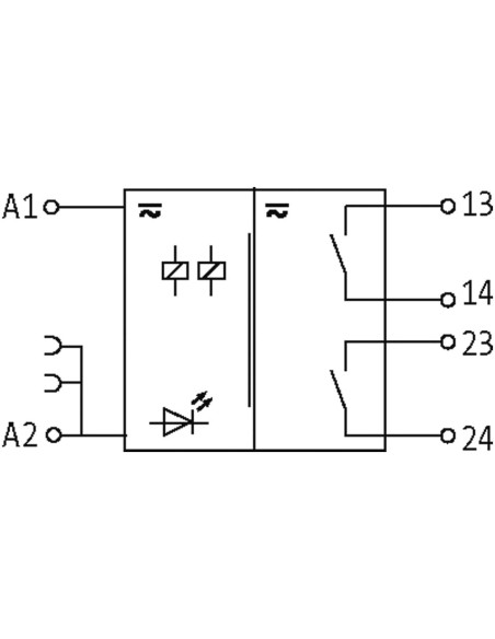 MIRO 12.4 24V-2S Przekaźnik wyjściowy 6652106 | Elektronika | Eshop Dopak | Wszystko dla Przemysłu