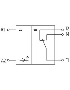 Przekaźnik MIRO 6.2 110V-1U-FK WE:110VAC/DC - WY:250VAC/DC/6A 6652030 | Elektronika | Eshop Dopak | Wszystko dla Przemysłu 2