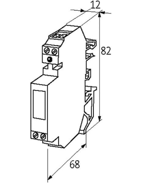 Moduł przekaźnika RMMDA 11/230, WE:230VAC/DC - WY:250VAC/DC/6A 51108 | Elektronika | Eshop Dopak | Wszystko dla Przemysłu