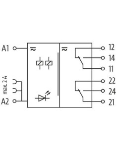 MIRO 12.4 24V-2U Przekaźnik 6652111 | Elektronika | Eshop Dopak | Wszystko dla Przemysłu 2