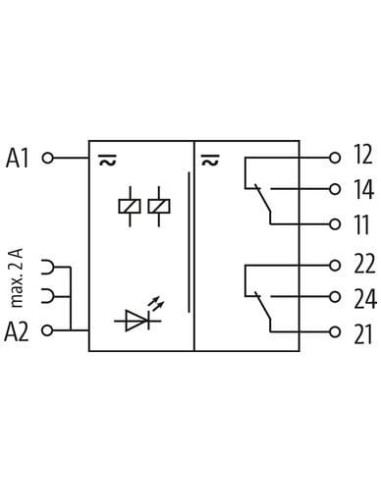 MIRO 12.4 24V-2U Przekaźnik 6652111 | Elektronika | Eshop Dopak | Wszystko dla Przemysłu