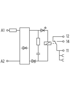 Przekaźnik wejśc. MIRO 6.2 110V-1U-FK 6652031 | Elektronika | Eshop Dopak | Wszystko dla Przemysłu 2