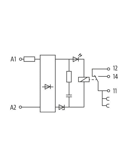 Przekaźnik wejśc. MIRO 6.2 110V-1U-FK 6652031 | Elektronika | Eshop Dopak | Wszystko dla Przemysłu