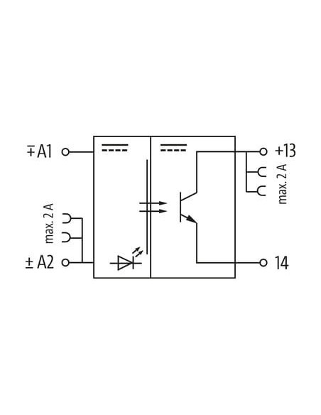 Optoizolator MIRO, WE:48VDC - WY:48VDC/2A 52501 | Elektronika | Eshop Dopak | Wszystko dla Przemysłu
