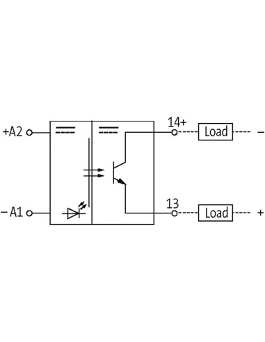 Optoizolator AMMS 10-1, WE:30VDC - WY:48VDC/0,5A 50010 | Elektronika | Eshop Dopak | Wszystko dla Przemysłu