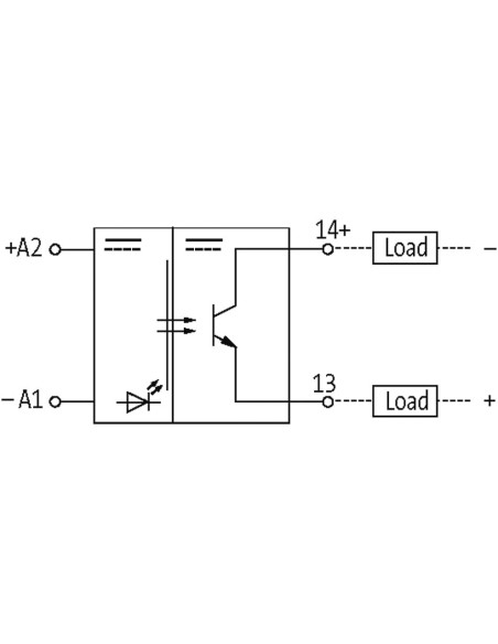 Optoizolator AMMS 10-1, WE:30VDC - WY:48VDC/0,5A 50010 | Elektronika | Eshop Dopak | Wszystko dla Przemysłu