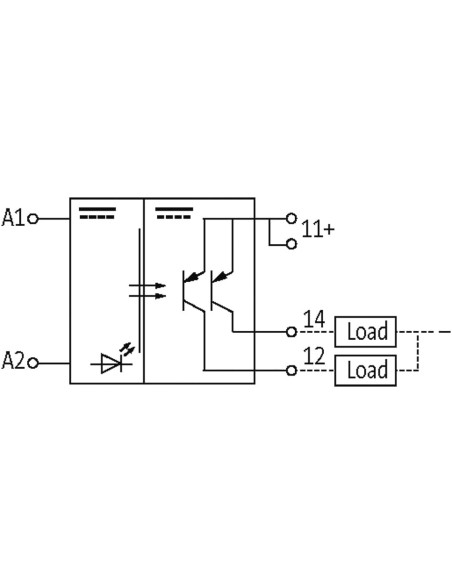 Optoizolator AMMDU, WE:53VDC - WY:53VDC/1A 50085 | Elektronika | Eshop Dopak | Wszystko dla Przemysłu
