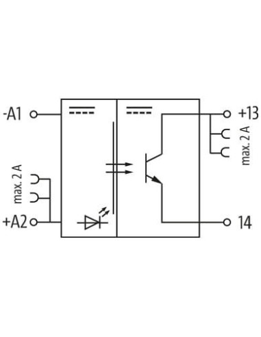 Optoizolator MIRO WE:5,5VDC - WY:48VDC/2A 52502 | Elektronika | Eshop Dopak | Wszystko dla Przemysłu