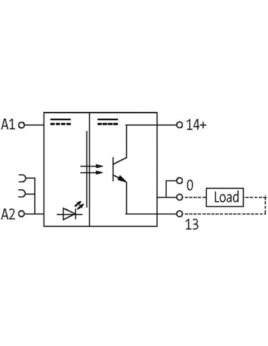 Optoizolator AMMDS 10-44/1 WE:35VDC - WY:35VDC/0,2A 50082 | Elektronika | Eshop Dopak | Wszystko dla Przemysłu