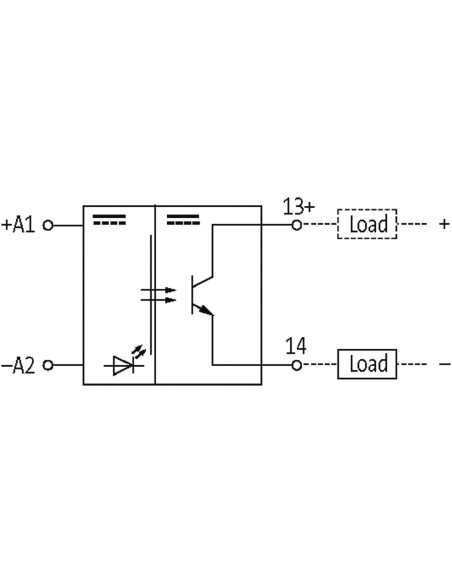Optoizolator AMMS 10-14/1, WE:5,5VDC - WY:53VDC/1,2A 50041 | Elektronika | Eshop Dopak | Wszystko dla Przemysłu