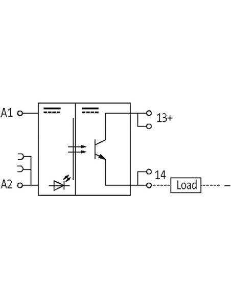 Optoizolator AMMDS 10-44/0,1 WE:53VDC - WY:40VDC/0,1A 50081 | Elektronika | Eshop Dopak | Wszystko dla Przemysłu