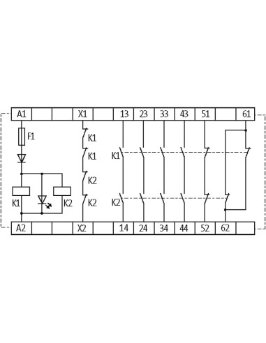 Rozszerzenie do przekaźnika bezpieczeństwa MIRO SAFE  Switch HCS 3000-33113-3020075 | Elektronika | Eshop Dopak | Wszystko dla P