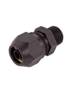 Złączka skręcana do węży z oplotem stalowym fi 7x4 mm,G 1/8 GZ, aluminium anodyzowane