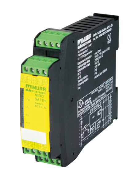 Przekaźnik bazpieczeństwa MIRO SAFE  Switch ECOA 24 3000-33113-3020020 | Elektronika | Eshop Dopak | Wszystko dla Przemysłu