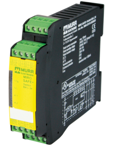 Przekaźnik bezpieczeństwa MIRO SAFE  Przełącznik BA 3000-33113-3020025 | Elektronika | Eshop Dopak | Wszystko dla Przemysłu