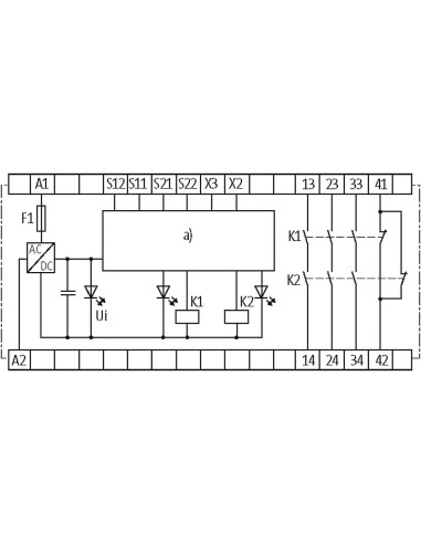 Przekaźnik bezpieczeństwa MIRO SAFE Switch HL 48-230VAC 3000-33113-1020012 | Elektronika | Eshop Dopak | Wszystko dla Przemysłu