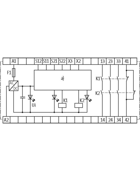 Przekaźnik bezpieczeństwa MIRO SAFE Switch HL 48-230VAC 3000-33113-1020012 | Elektronika | Eshop Dopak | Wszystko dla Przemysłu