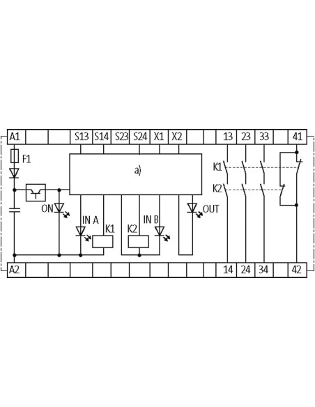 Przekaźnik bezpieczeństwa MIRO SAFE  STEP 24 3000-33113-3020050 | Elektronika | Eshop Dopak | Wszystko dla Przemysłu