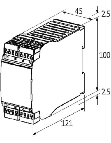 Przekaźnik bezpieczeństwa MIRO SAFE  STEP 24 3000-33113-3020050 | Elektronika | Eshop Dopak | Wszystko dla Przemysłu