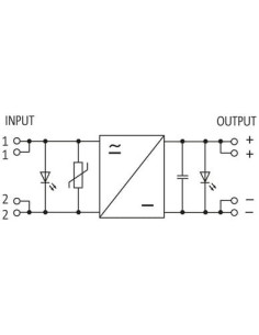 Konwerter NT3 AC-DC/DC WE:10-32VAC/12-42VDC WY:5-35V/3,5ADC 85660 | Automatyka | Eshop Dopak | Wszystko dla Przemysłu 2